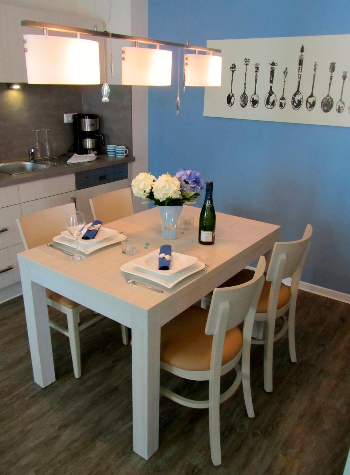 Apartment 12 - "Silbermoewe I" - Blickrichtung Yacht- Und Binnenhafenoffenes Meer Eckernförde Eksteriør billede