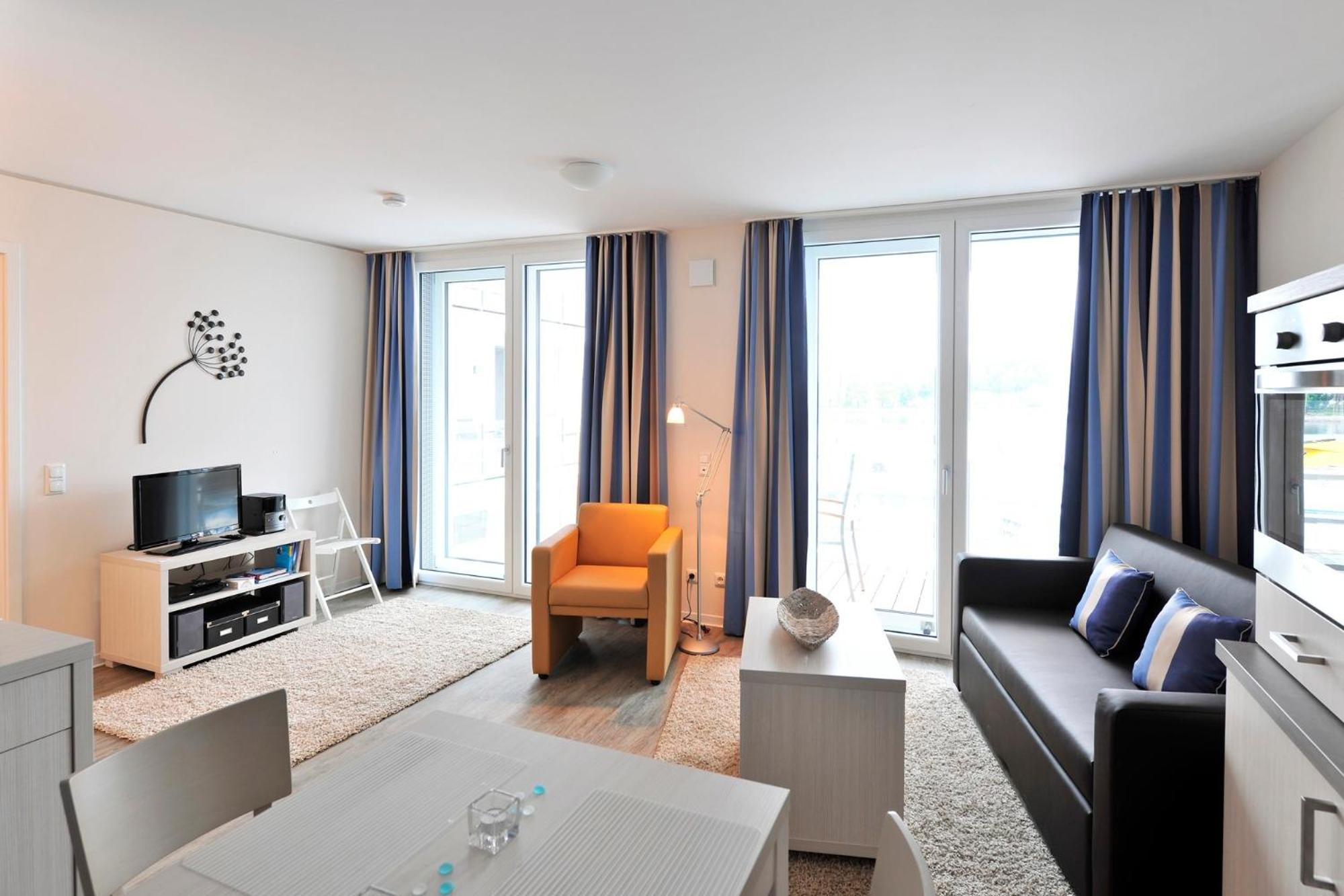 Apartment 12 - "Silbermoewe I" - Blickrichtung Yacht- Und Binnenhafenoffenes Meer Eckernförde Eksteriør billede